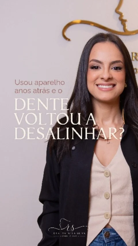 Vídeo: usou aparelho e o dente voltou a desalinhar?